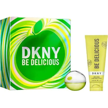 DKNY Be Delicious Gift Set Eau De Parfum 30ml and Body Lotion 100ml DKNY