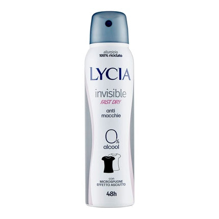 Lycia Invisible Fast Dry Antiodorant 150ml Di Candia