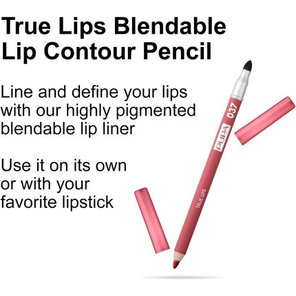 Pupa True Lips Lip Liner Smudger Pencil 037 Appricot