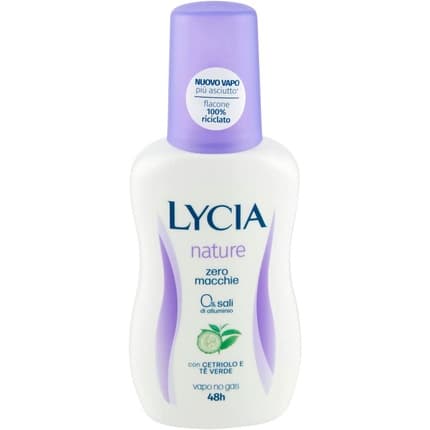 Lycia Deo Nature Cucumber and Green Tea Deodorant 48H Déodorant (Déo) Mixte 75ml