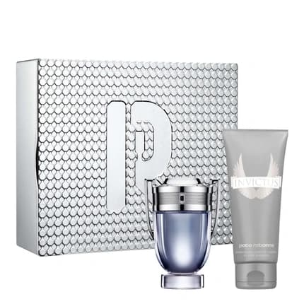 Paco Rabanne Invictus 2018 Coffret - , Shower Gel, Aftershave Balm Eau de Toilette 100ml Unisexe