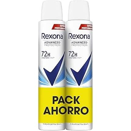Rexona Advance Protection Cotton Dry 72h Women's Aerosol Deodorant 2x200ml