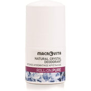Macrovita Natural Crystal Deodorant Roll On Pure 50ml