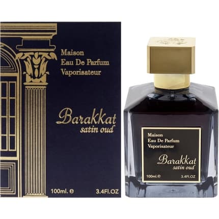 BARAKKAT OUD SATIN Fragrance World - Eau de Parfum 100 ml - Boisé