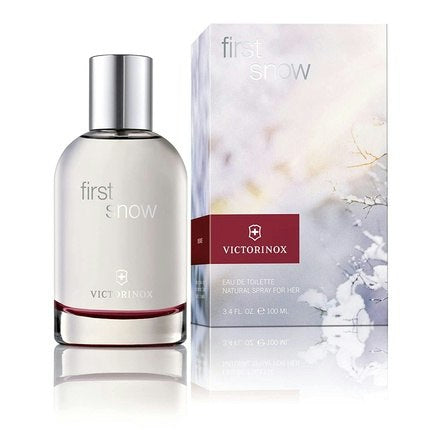 Victorinox First Snow Eau De Toilette pour femme , Parfum  Avec Vanilla And Musk 100ml Victorinox