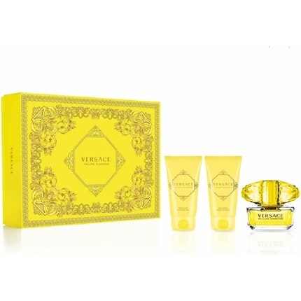 Versace  Yellow Diamond Eau de toilette  50ml Shower Gel 50ml Body Lotion 50ml Versace