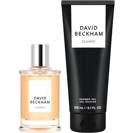 David Beckham Classic Giftset for Him Including Eau De Toilette 50ml and Shower David Beckham