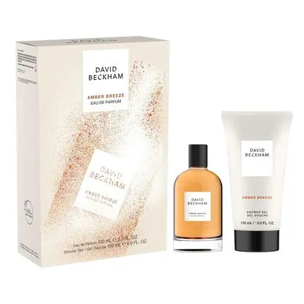 David Beckham Gift Box Amber Breeze Eau De Parfum 100ml and Shower Gel 150ml David Beckham