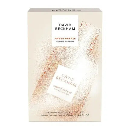 David Beckham Gift Box Amber Breeze Eau De Parfum 100ml and Shower Gel 150ml David Beckham