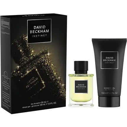 David Beckham Instinct Gift Set for Him Including Eau De Parfum 50ml and Shower David Beckham