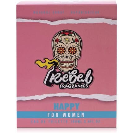 Rebel Rebel Happy Eau de Toilette (EDT) Femme 100ml