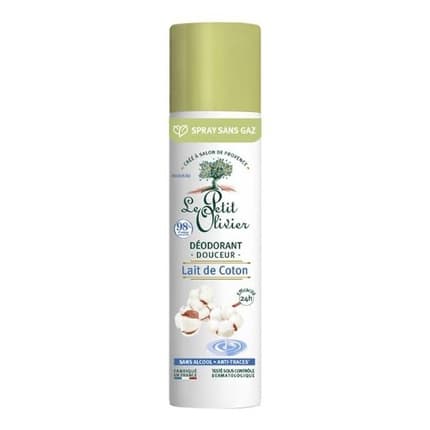 Le Petit Olivier Soft Deodorant Cotton Milk 50ml Unisexe