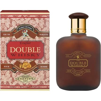 Evaflor Double Whisky Eau de Toilette (EDT) Homme 100ml