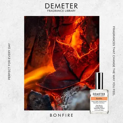 Demeter Fragrance Bonfire Cologne Spray 1oz - Perfume for Women and Men Demeter Fragrance Library