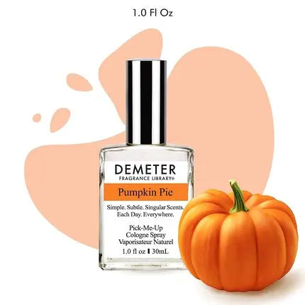 Demeter Pumpkin Pie Cologne Spray 1oz Perfume for Women and Men Demeter