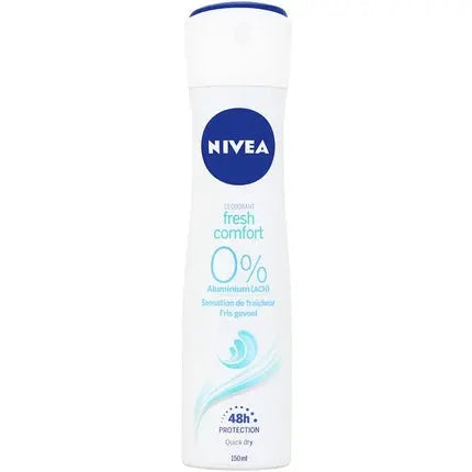 Deodorant fresh comfort 0% Aluminium Nivea 150ml Nivea