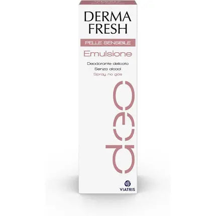 Dermafresh Sensitive Skin Emulsion Deodorant Gentle for Deodorizing Sensitive Skin 75ml Dermafresh