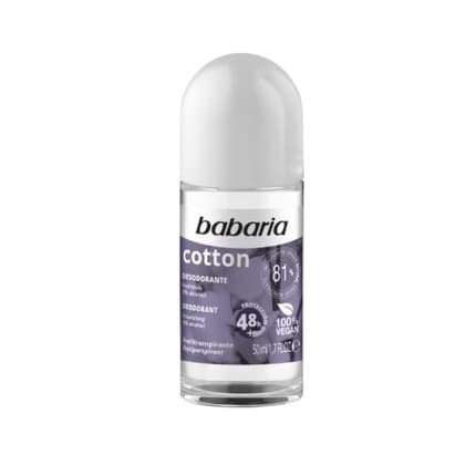 Babaria Deodorant Cotton Roll On Déodorant (Déo) Mixte 50ml