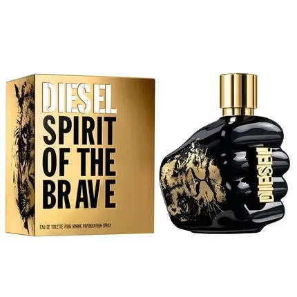 Diesel Spirit of the Brave Eau de Toilette Spray Cologne Pour Homme - Cypress, Bergamot & Tonka Beans 1 Count Diesel