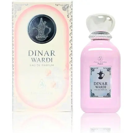 Dinar Wardi 100ml Eau De Parfum Long-lasting Perfume for Women Soft Musky Floral Vanilla Spray Fresh Rose Orange Blossom Musk 100ml French Arabian Perfumes