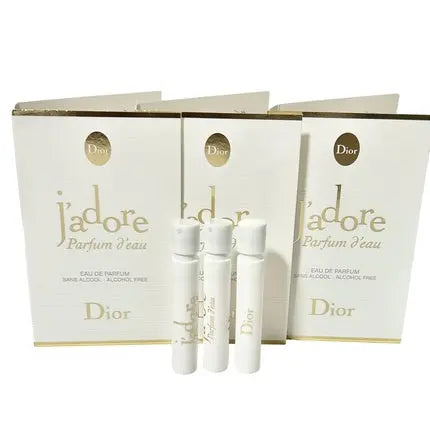 Dior J'adore Parfum D'Eau Women Sample Spray Perfume Set of 3 Dior