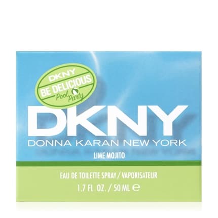 DKNY Be Delicious Pool Party Perfume Lime Mojito . Eau de Toilette (EDT) Femme 50ml