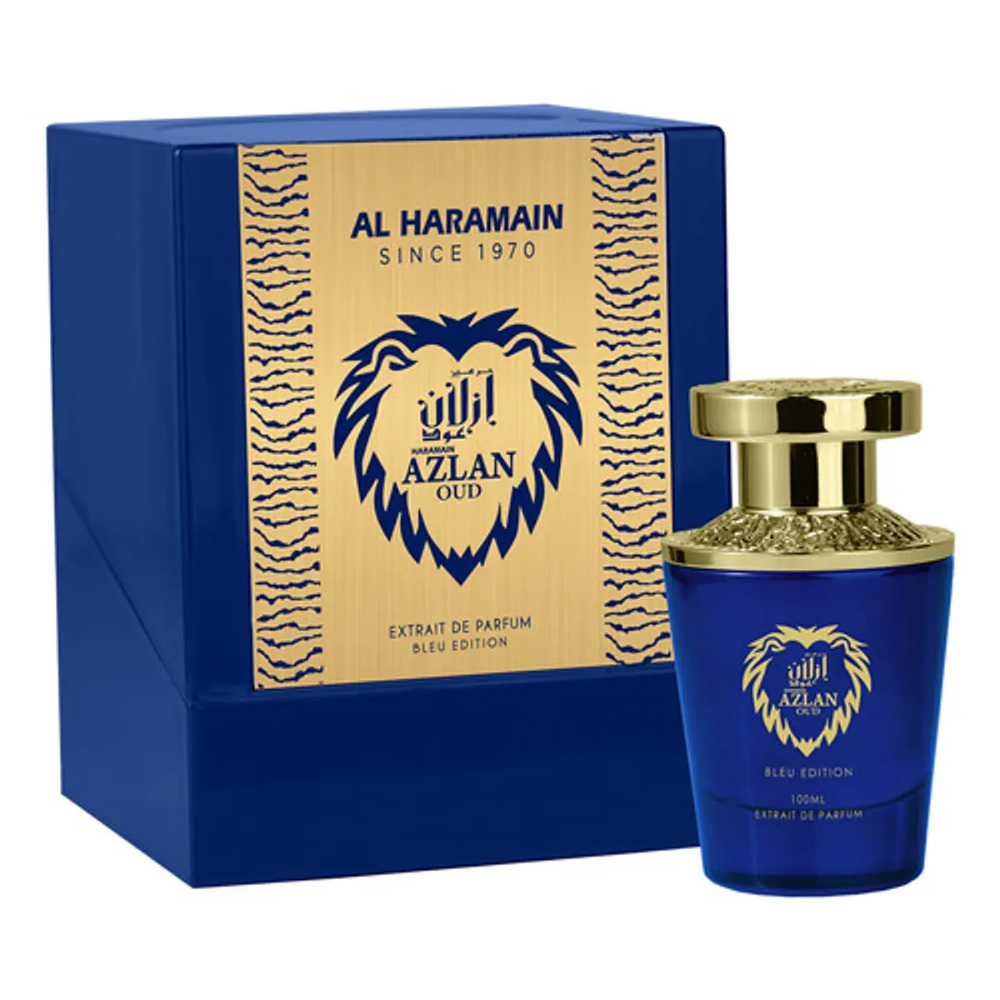 Al Haramain Azlan Oud Bleu Edition Extrait De Parfum Spray 3.4 Ounce