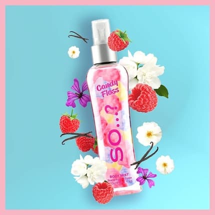 So… So Candy Floss Body Mist Fragrance Eau de Toilette (EDT) Femme 100ml