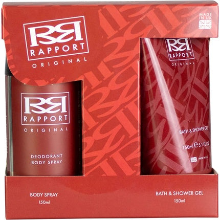 Rapport Original 2pc Gift Set - Containing 150ml Bath & Shower Gel And 150ml Three Pears