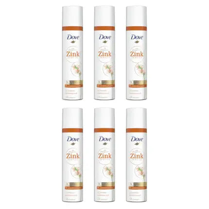 Dove 0% Aluminum Salts Zinc Complex Apple Blossom Scent Deodorant Spray 100ml Dove