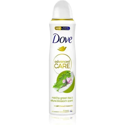 Dove Advanced Care Matcha Green Tea Sakura Blossom 150ml Deodorant & Antiperspirant Dove