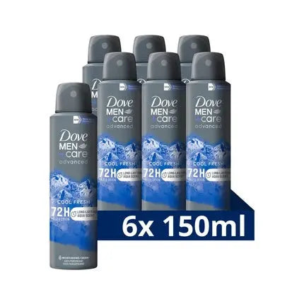 Dove Cool Fresh Anti-Transpirant Deodorant Spray - 6 X 150 Ml Dove