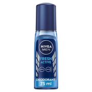 NIVEA MEN Fresh Active Deodorant Spray with INFINIFRESH Formula and Sea Extracts 75ml Nivea