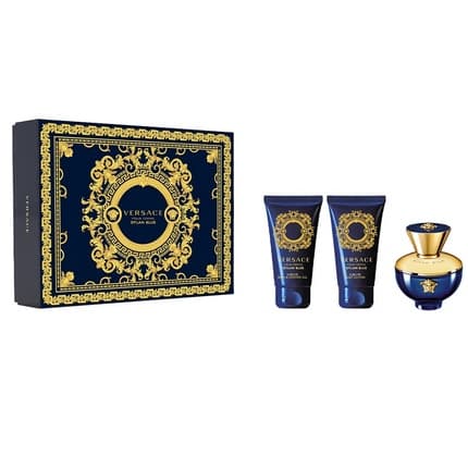 Versace Dylan Blue Pour Femme Set With Shower Gel And Body Lotion Eau de Parfum 50ml pour femme