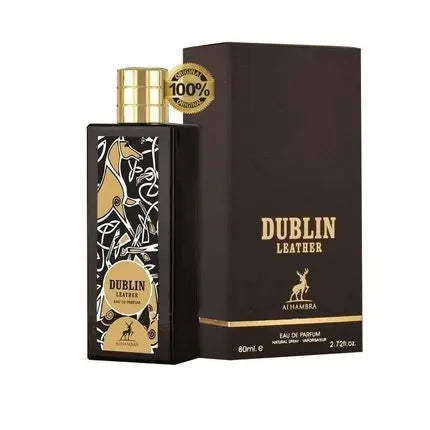 Dublin Leather 100% Original Parfum  2.7oz, 1oz équivaut à 30ml 80ml Maison Alhambra Maison Alhambra