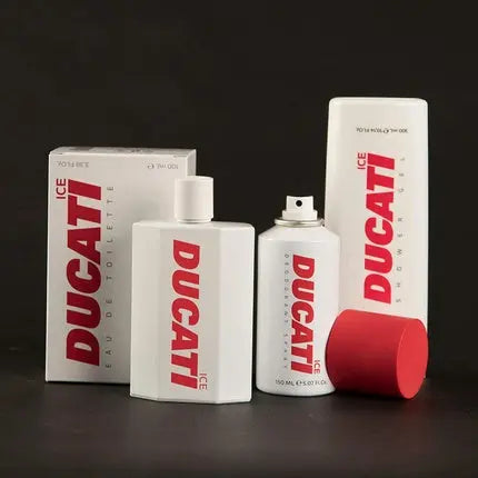 Ducati Ice Deodorant Spray for Men Woody Aromatic Scent 5.07 oz Ducati