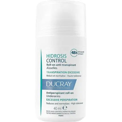 Ducray Deodorant Hidrosis Control Roll-on Antiperspirant 40ml Ducray