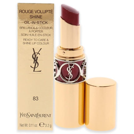 Yves Saint Laurent Rouge Volupte Shine Lipstick 83 Rouge Cape 4.5g - Yves Saint Laurent