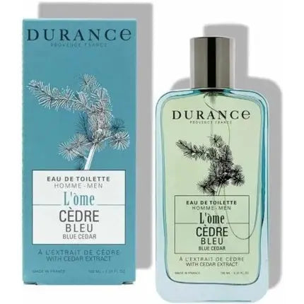 Durance L'Ome Eau De Toilette for Men 100ml - Blue Cedar Fragrance Durance