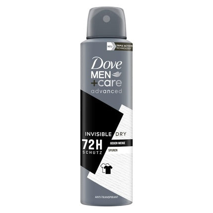 Dove Men+Care Advanced Anti-Transpirant Invisible Dry Aerosol 150ml Dove