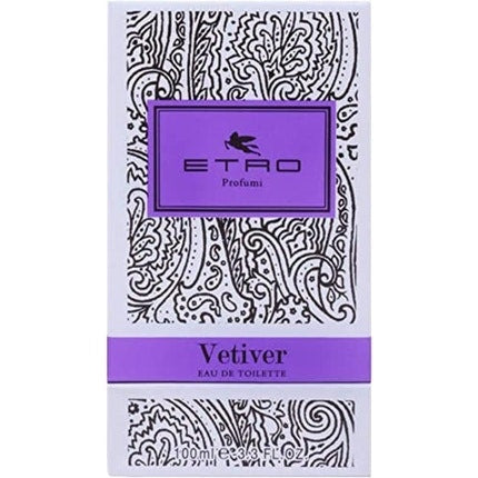 Etro Vetiver Eau de Toilette Spray Pour Homme 100ml Etro