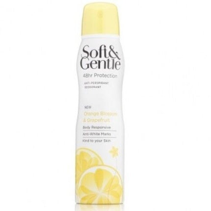 Soft & Gentle Orange Blossom & Grapefruit 48H Antiperspirant Deodorant 150ml Soft & Gentle