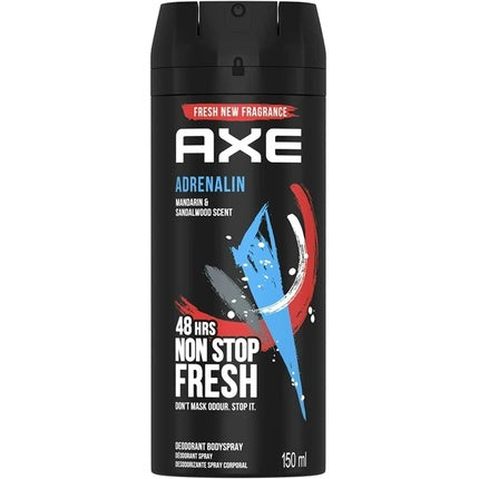 Axe Adrenalin Deodorant 150ml Spray Axe/Lynx