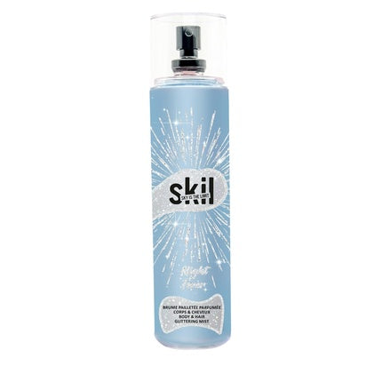 Skil Perfume Mist for Women Sequin Night Fever Collection Night Call Scent Jasmine Vanilla Spray Bottle 250ml Made in France from Grasse Skil Sky Is The Limit