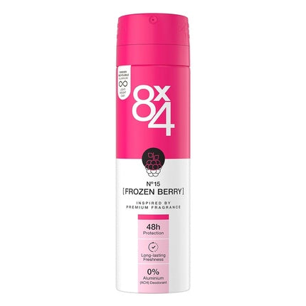 8X4 N°15 Frozen Berry Deodorant Spray 150ml 8x4