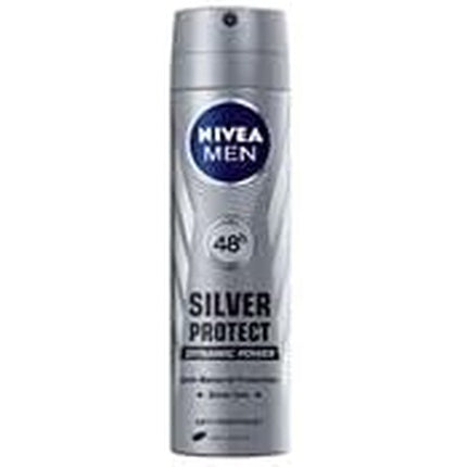 Silver Protect Dynamic Power Antiperspirant Spray for Men 150ml Nivea