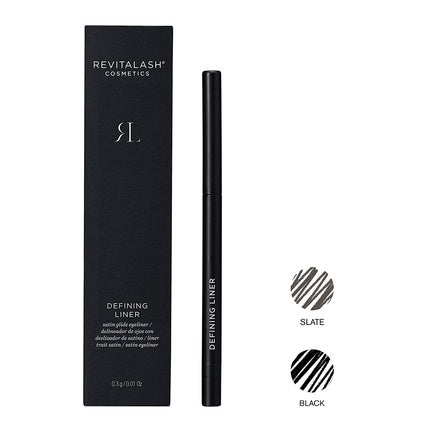 RevitaLash Cosmetics Defining Liner Eyeliner Hypoallergenic and Cruelty Free Slate
