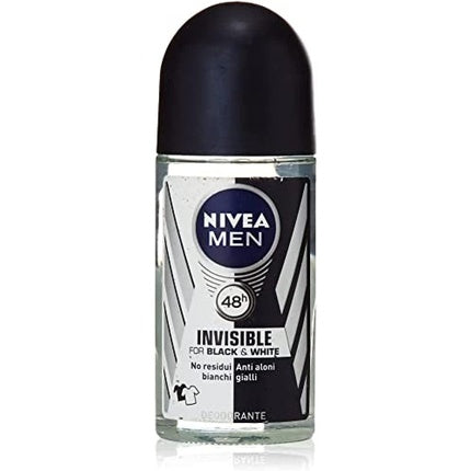 Nivea Men Invisible Air Freshener No White Residue 50ml Nivea