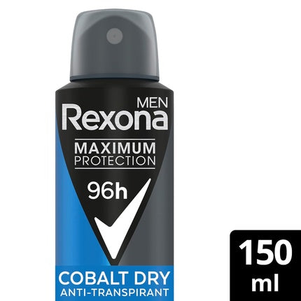 Rexona Men Maximum Protection Deodorant Spray Cobalt Dry Antiperspirant 150ml Rexona