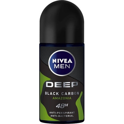 Nivea - Men Deep Black Carbon Amazonia Antiperspirant Roll-On Nivea